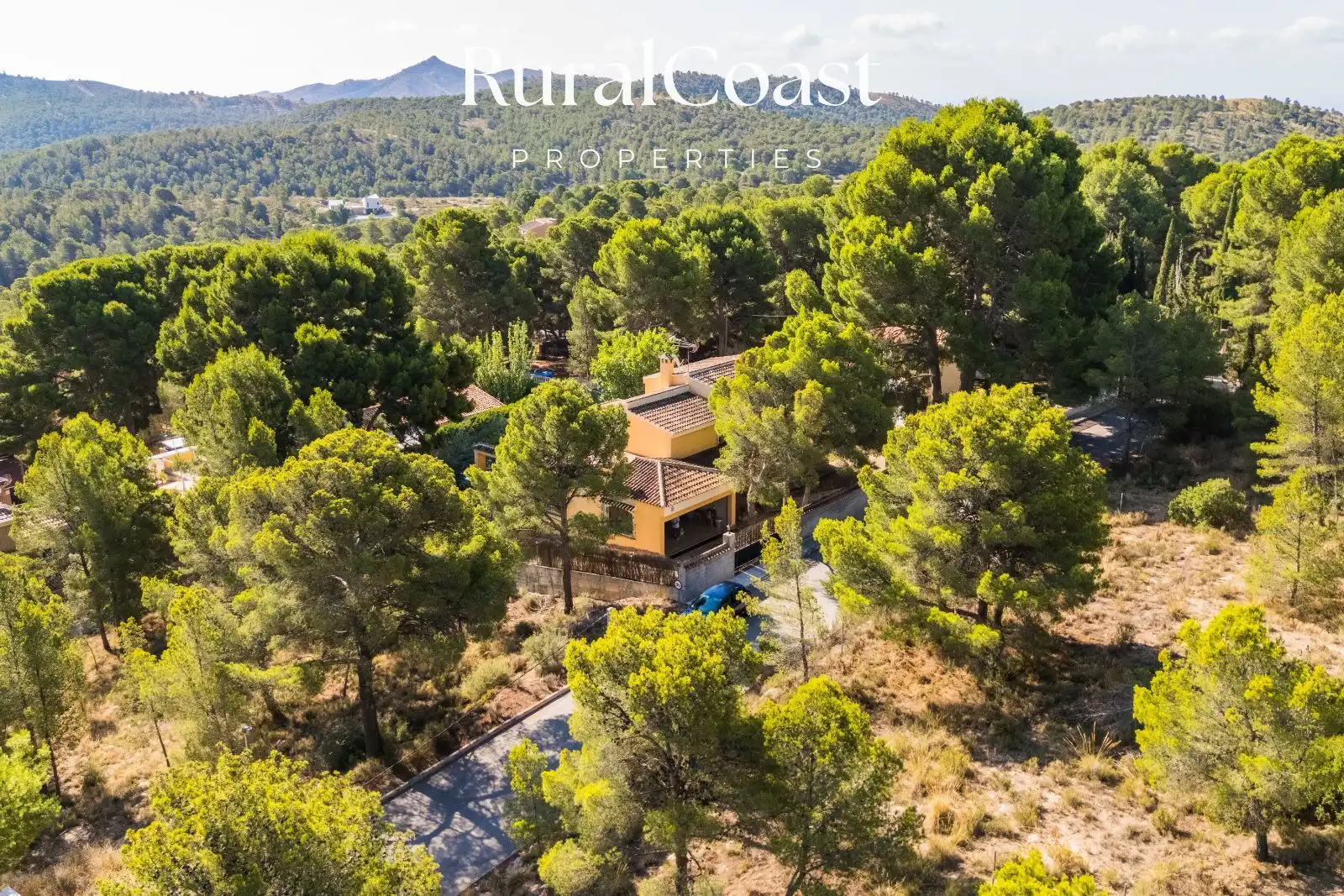 Vista exterior de Casa o chalet en venta en Tibi con Aire acondicionado, Calefacción y Jardín privado