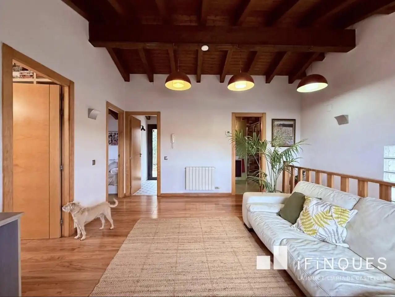 Living room of Houses for sale in Castellar del Vallès  with Air Conditioner, Heating and Private garden