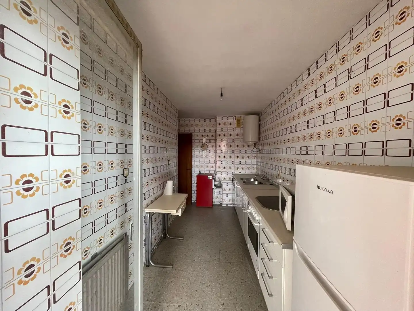 Kitchen of Flat for sale in Saldaña  with Heating, Terrace and Furnished