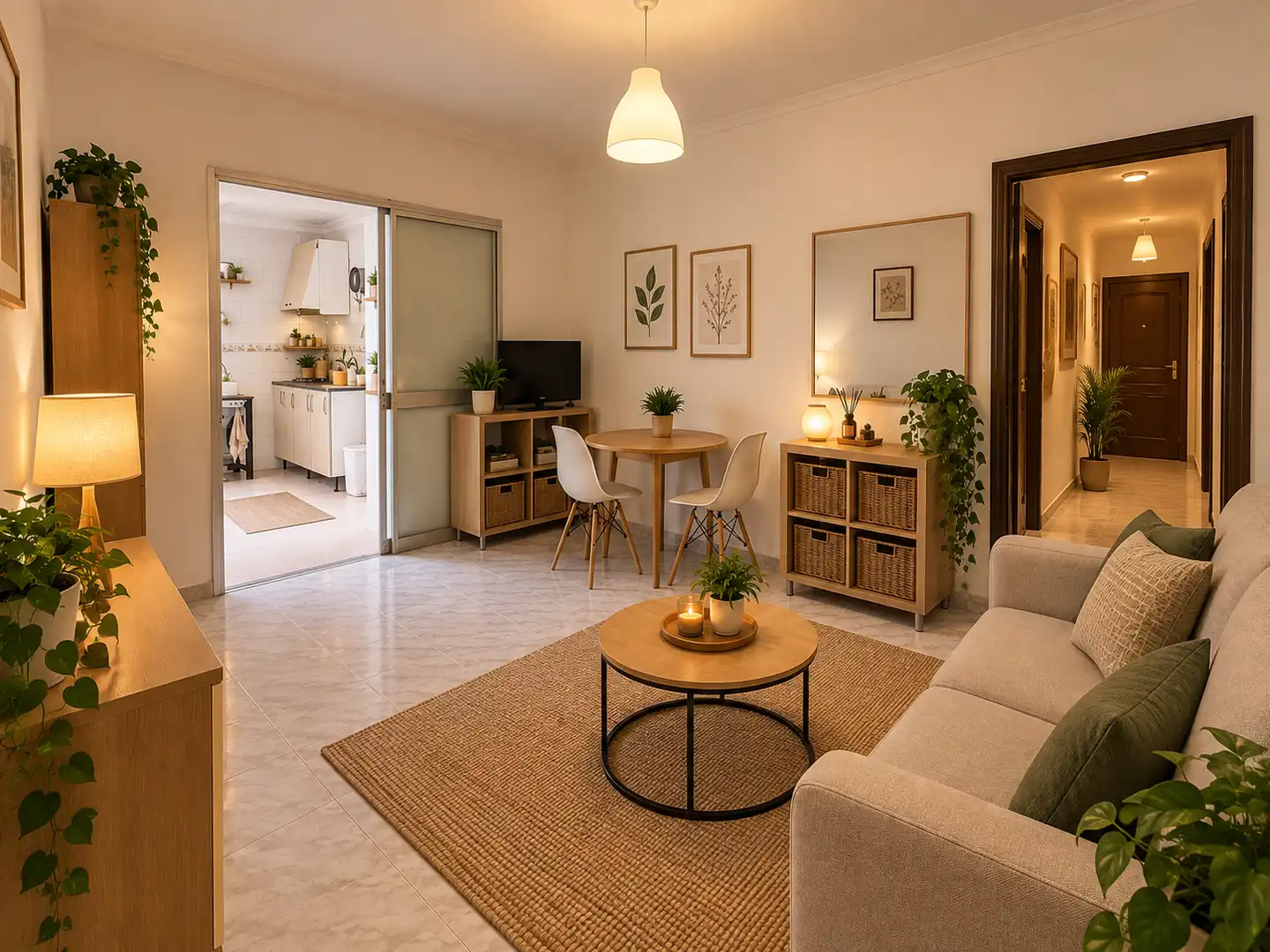 Sala d'estar de Pis en venda en Sevilla amb Aire condicionat i Traster
