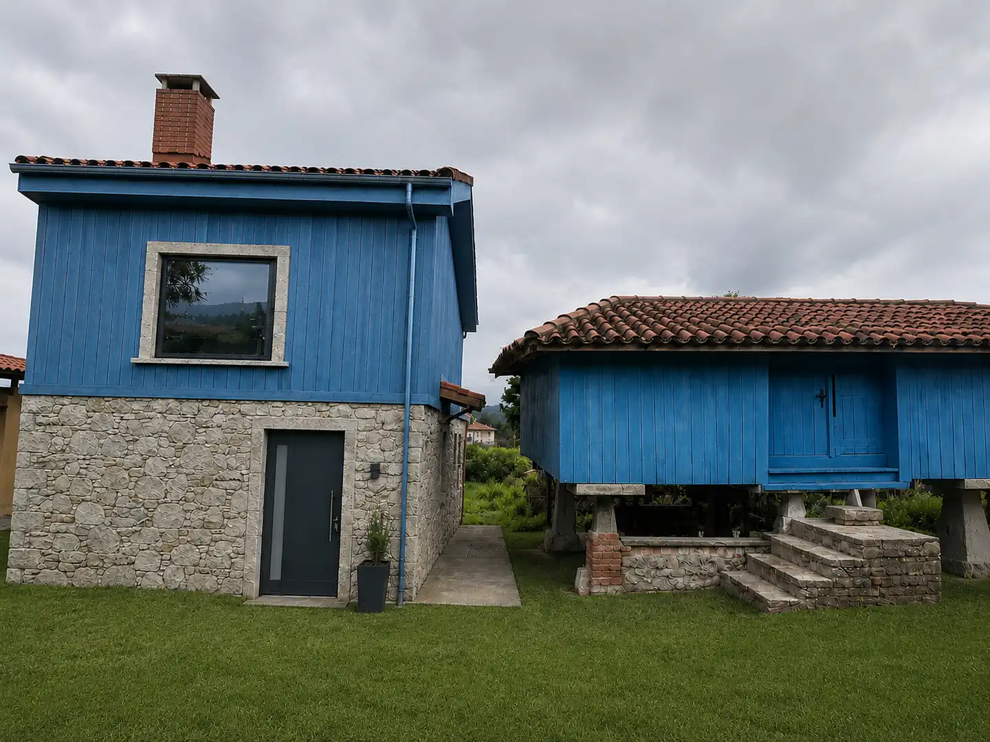 Exterior view of Country homes for sale in Castrillón  with Private garden