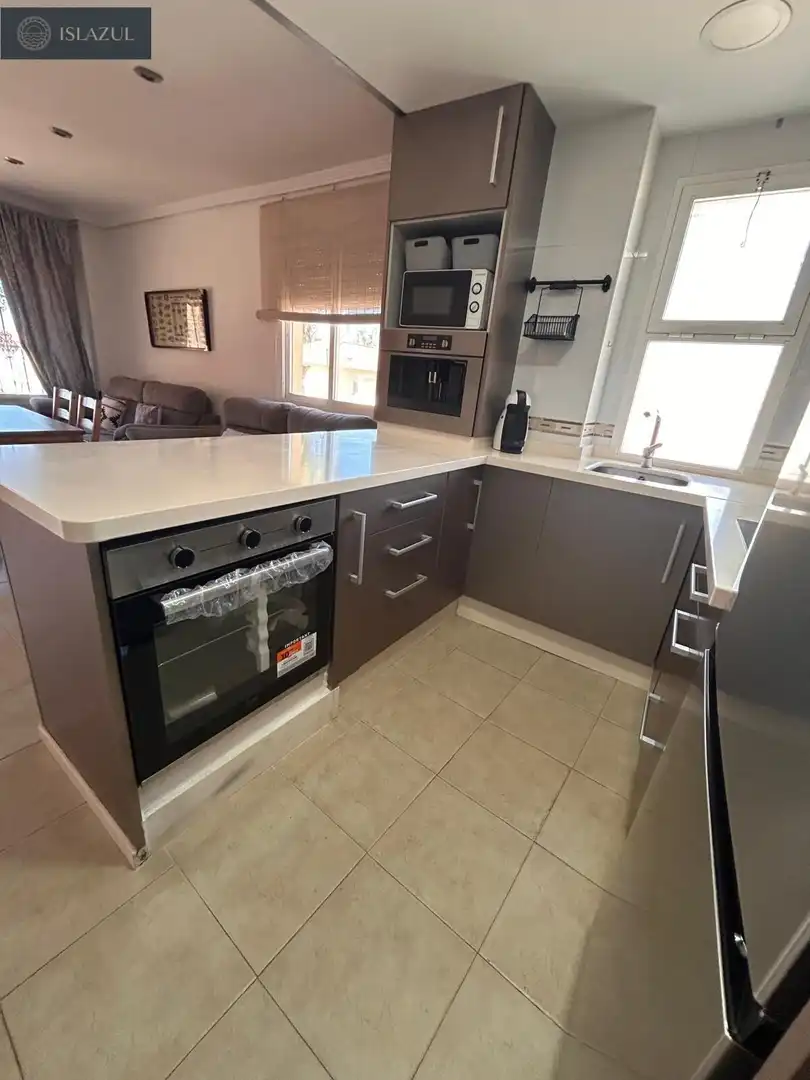 Kitchen of Flat for sale in Isla Cristina  with Private garden, Terrace and Storage room