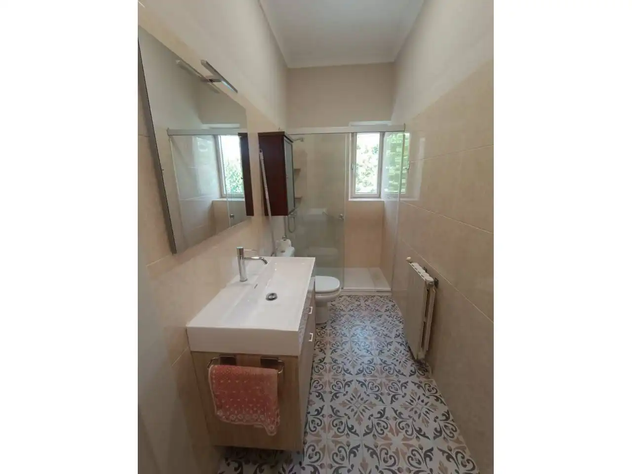 Bathroom of Flat for rent in Ponts  with Heating, Furnished and Balcony