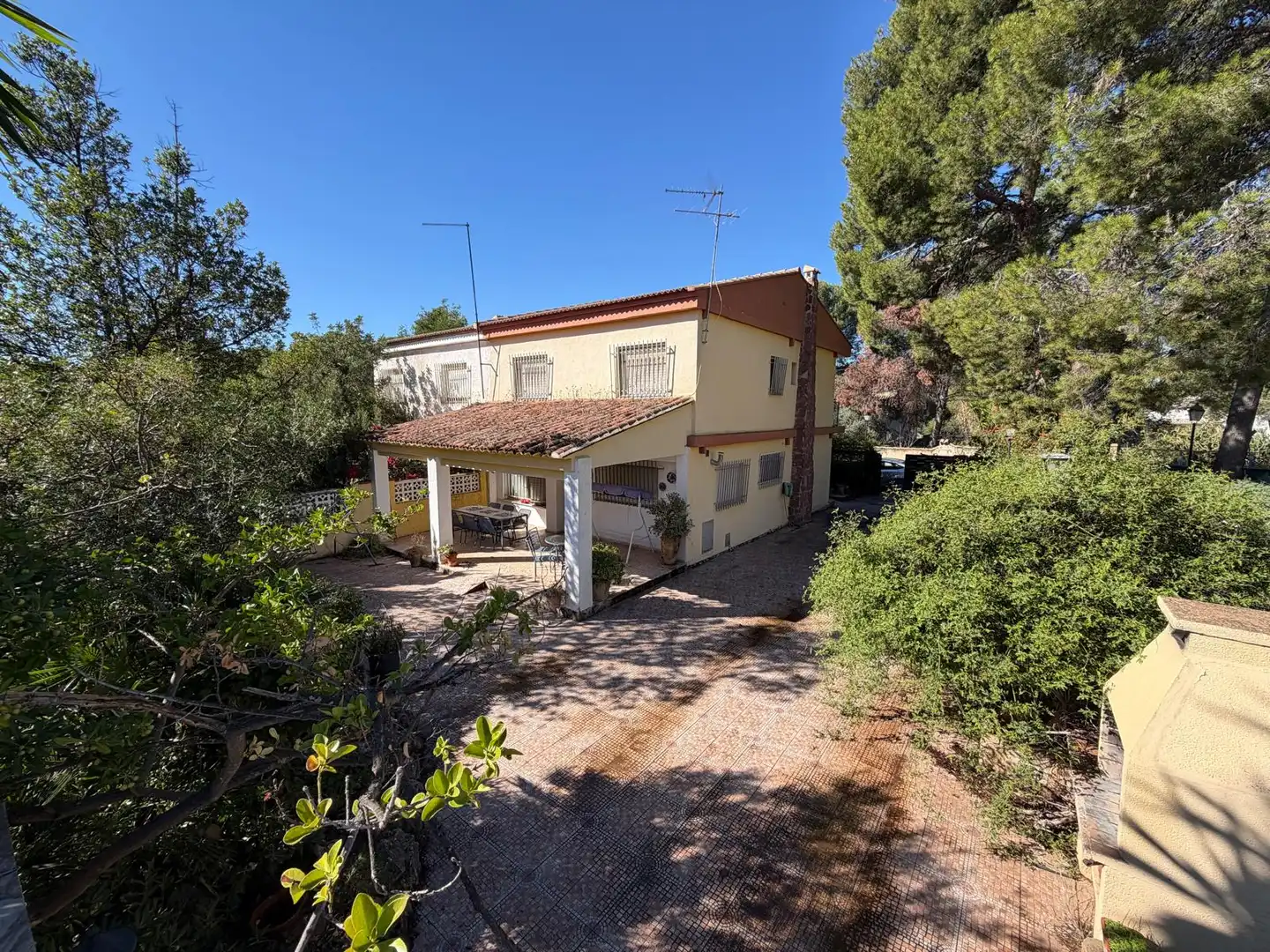Jardín de Casa adosada en venta en Olocau con Jardín privado, Terraza y Piscina