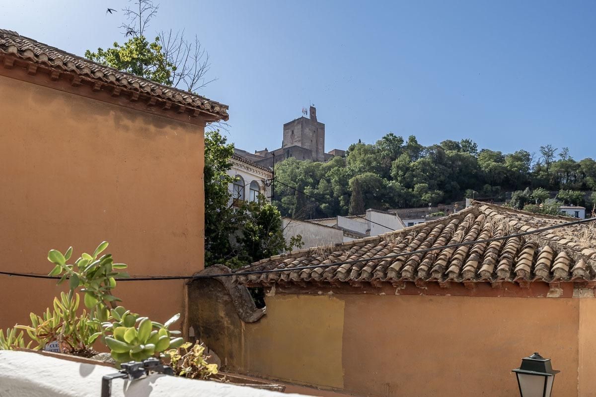 Vista exterior de Casa o xalet en venda en  Granada Capital amb Terrassa