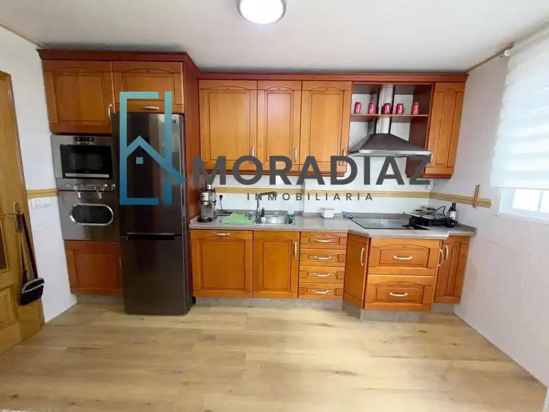 Cocina de Casa adosada en venta en Don Benito con Aire acondicionado, Calefacción y Parquet
