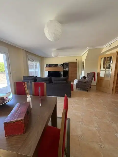 Sala de estar de Casa o chalet en venta en Boecillo con Calefacción, Parquet y Trastero