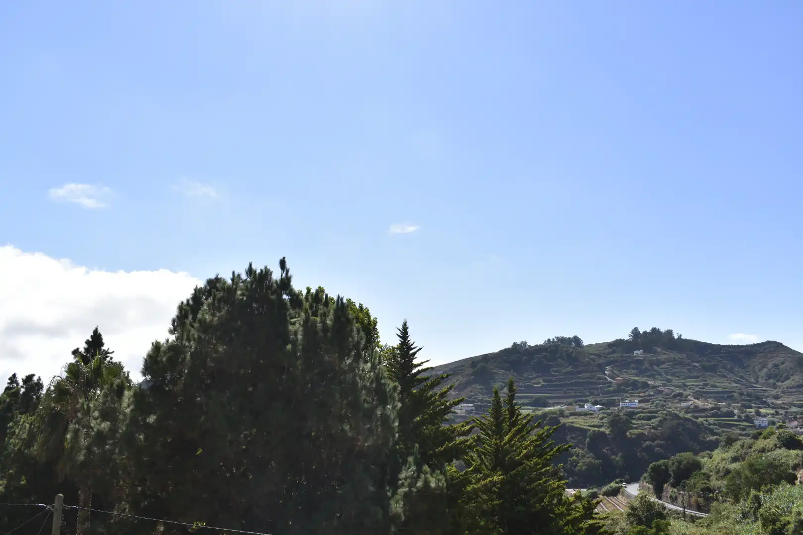 Vista exterior de Casa o xalet en venda en Teror amb Calefacció, Jardí privat i Terrassa
