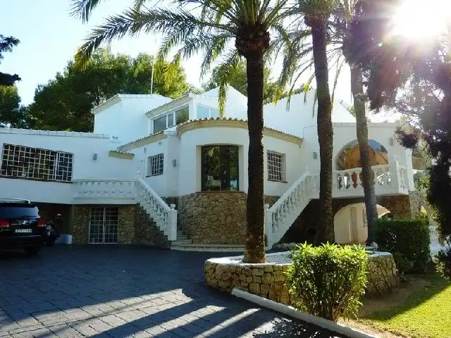 Exterior view of Houses for sale in Jávea / Xàbia  with Air Conditioner, Heating and Private garden