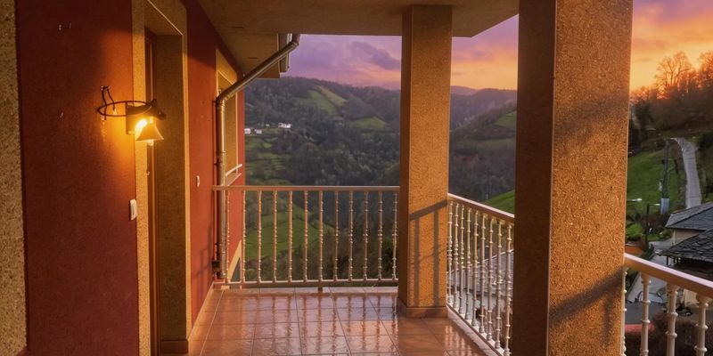 Balcony of House or chalet for sale in Cangas del Narcea  with Private garden, Terrace and Storage room