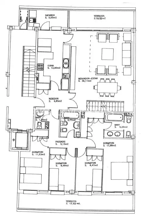 Piso en venta en Sant Cugat del Vallès con Aire acondicionado, Calefacción y Parquet