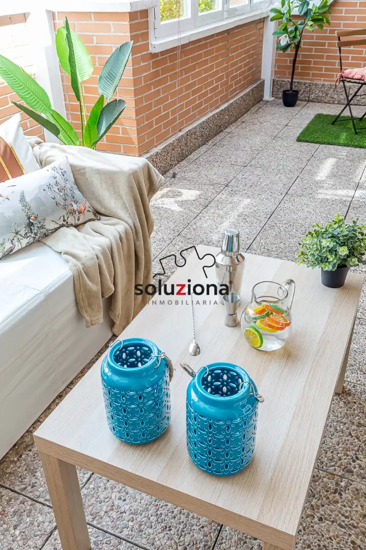 Terrace of Attic for sale in Getafe  with Air Conditioner, Heating and Parquet flooring
