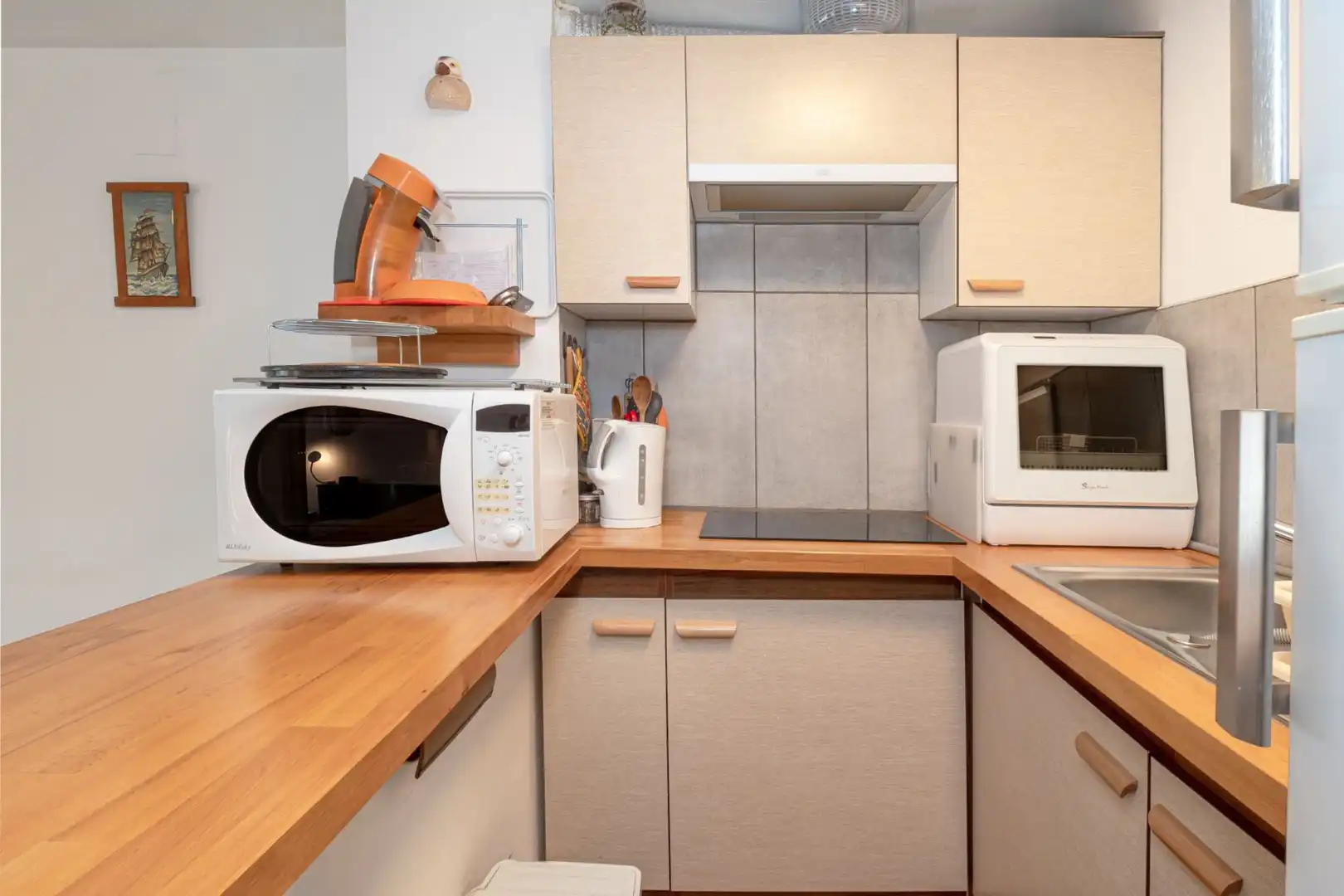 Kitchen of Flat for sale in Muga - Gran Reserva - Badia