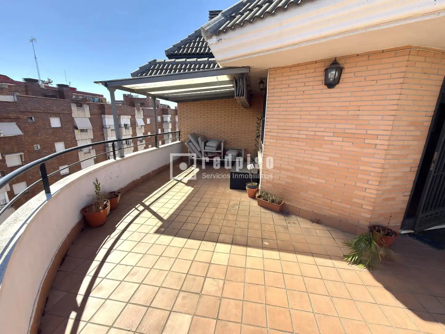 Terraza de Ático en venta en Madrid con Aire acondicionado, Calefacción y Parquet