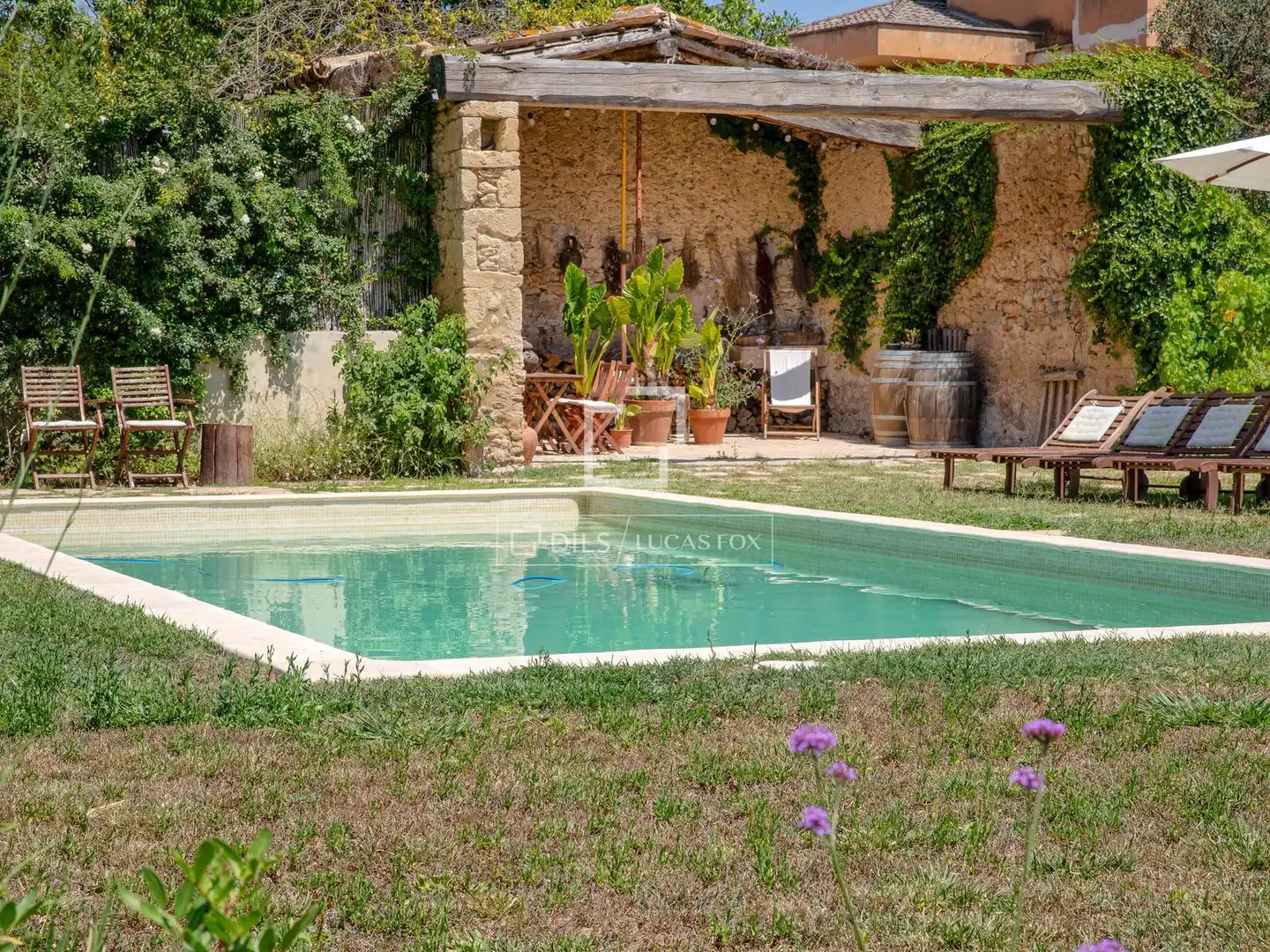 Piscina de Finca rústica en venda en Vilademuls amb Calefacció, Jardí privat i Terrassa