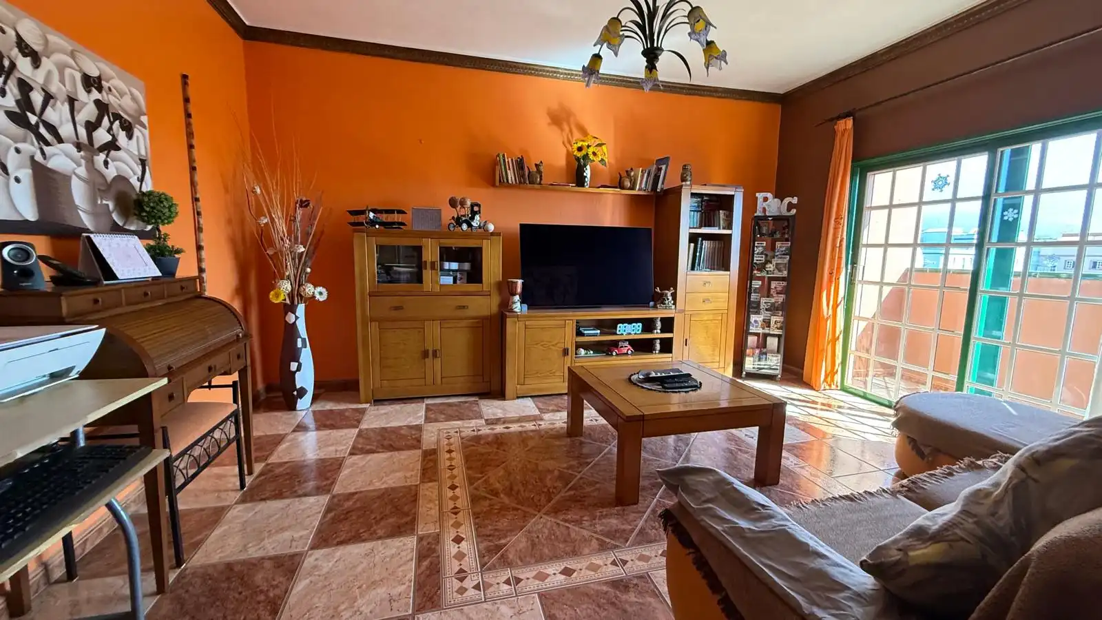 Living room of Attic for sale in Granadilla de Abona  with Air Conditioner, Terrace and Storage room