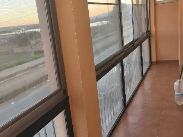 Balcony of Flat for rent in Camarles  with Air Conditioner, Heating and Private garden