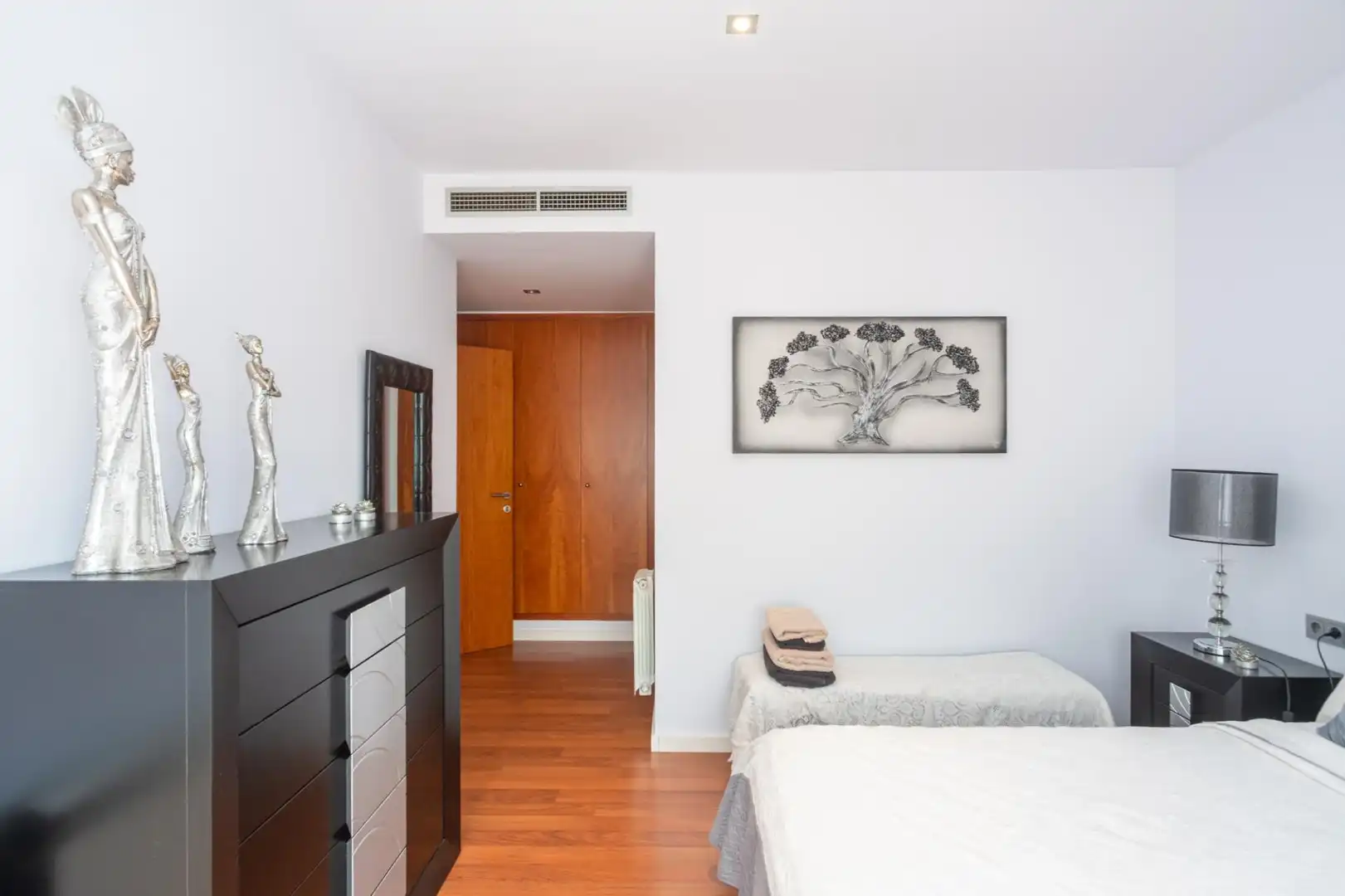 Bedroom of Houses for rent in Girona  with Air Conditioner, Private garden and Terrace