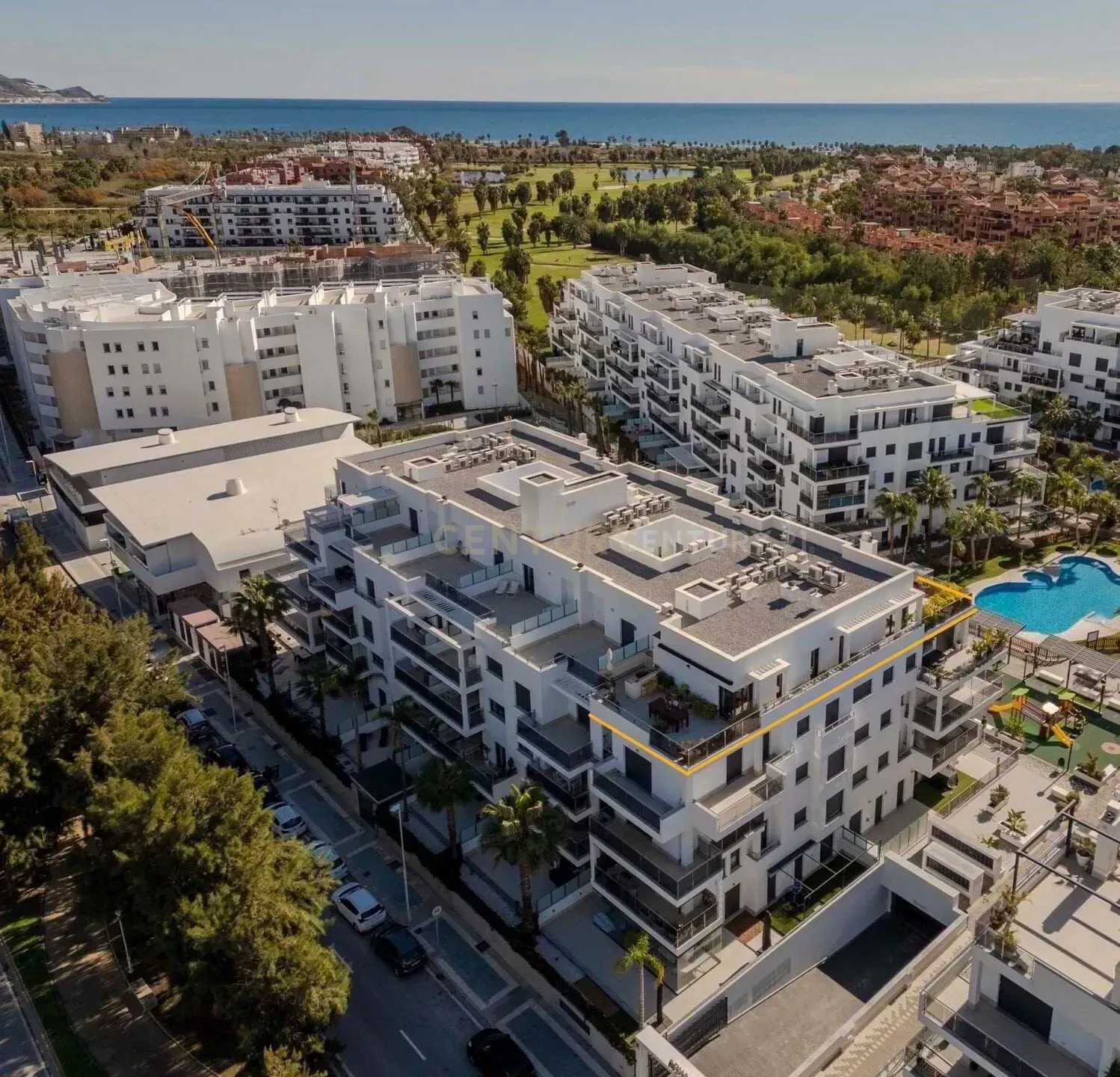 Exterior view of Flat for sale in Motril  with Air Conditioner and Terrace