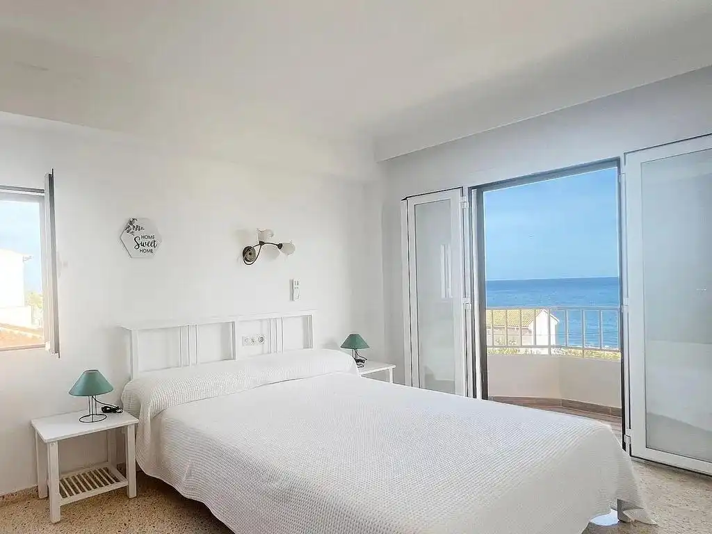 Schlafzimmer von Dachboden zur Miete in Can Picafort