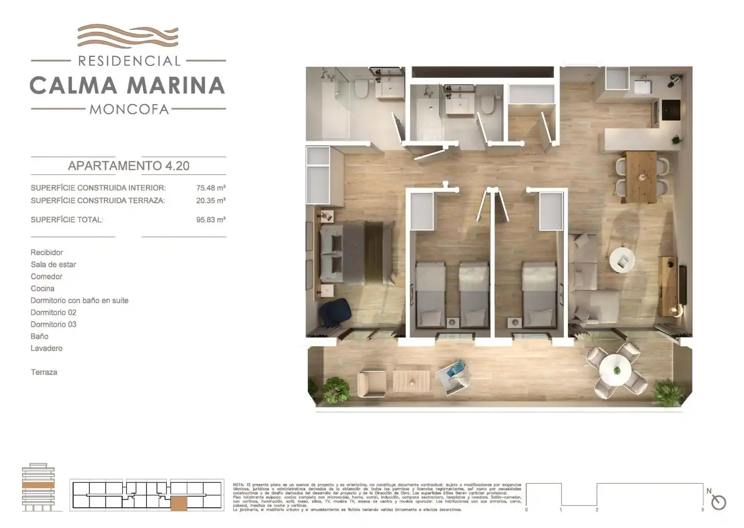 Appartement compact avec piscine à vendre à Moncófar Playa, imagen 100