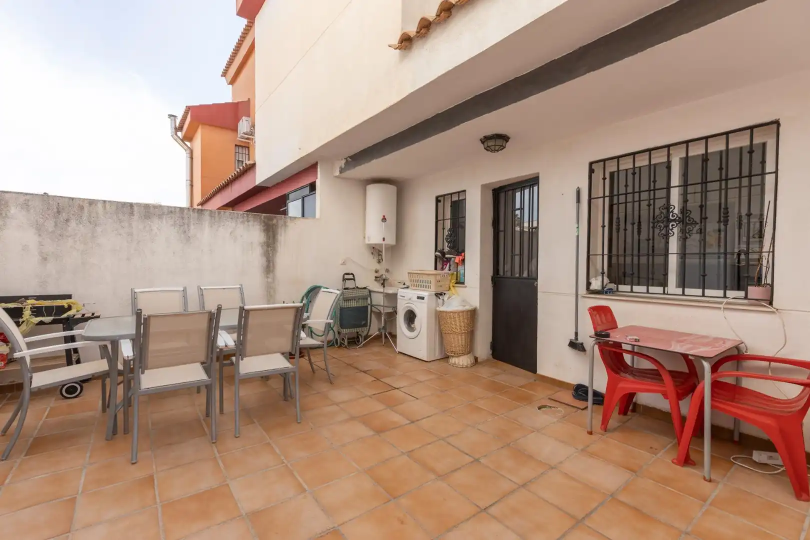Terraza de Casa adosada en venta en Churriana de la Vega con Aire acondicionado, Calefacción y Terraza