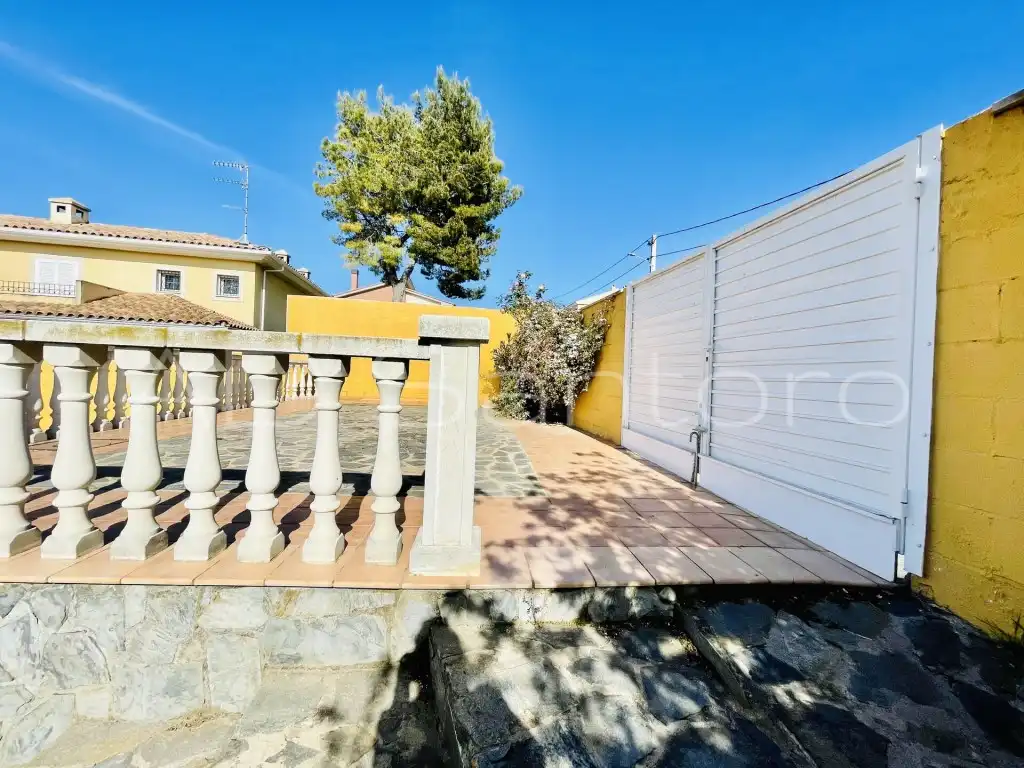 Exterior view of Houses for sale in Sant Pere de Ribes  with Private garden, Terrace and Swimming Pool