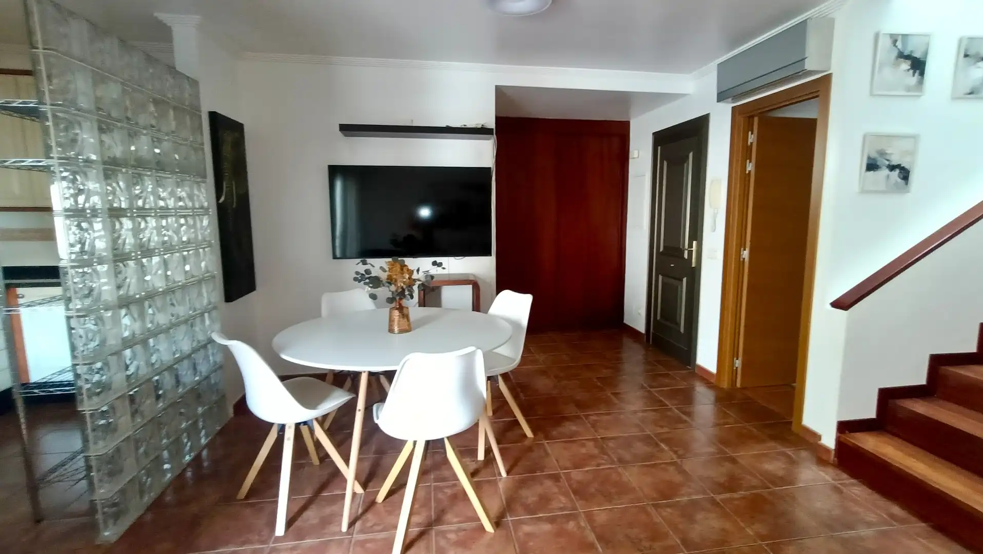 Dining room of Detached homes for rent in Granadilla de Abona  with Air Conditioner, Private garden and Terrace