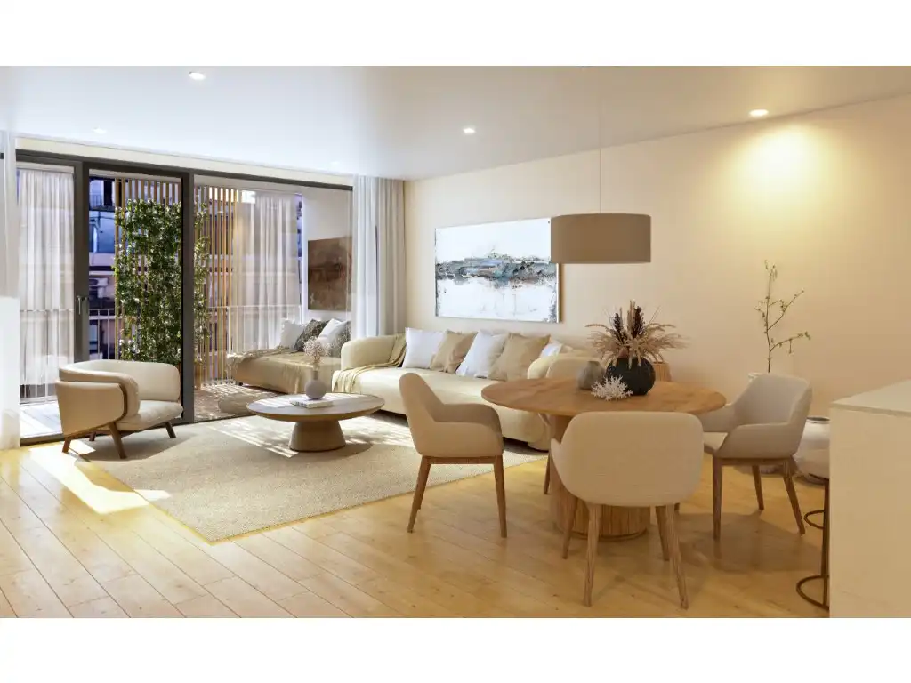 Sala d'estar de Apartament en venda en  Palma de Mallorca amb Aire condicionat, Jardí privat i Terrassa