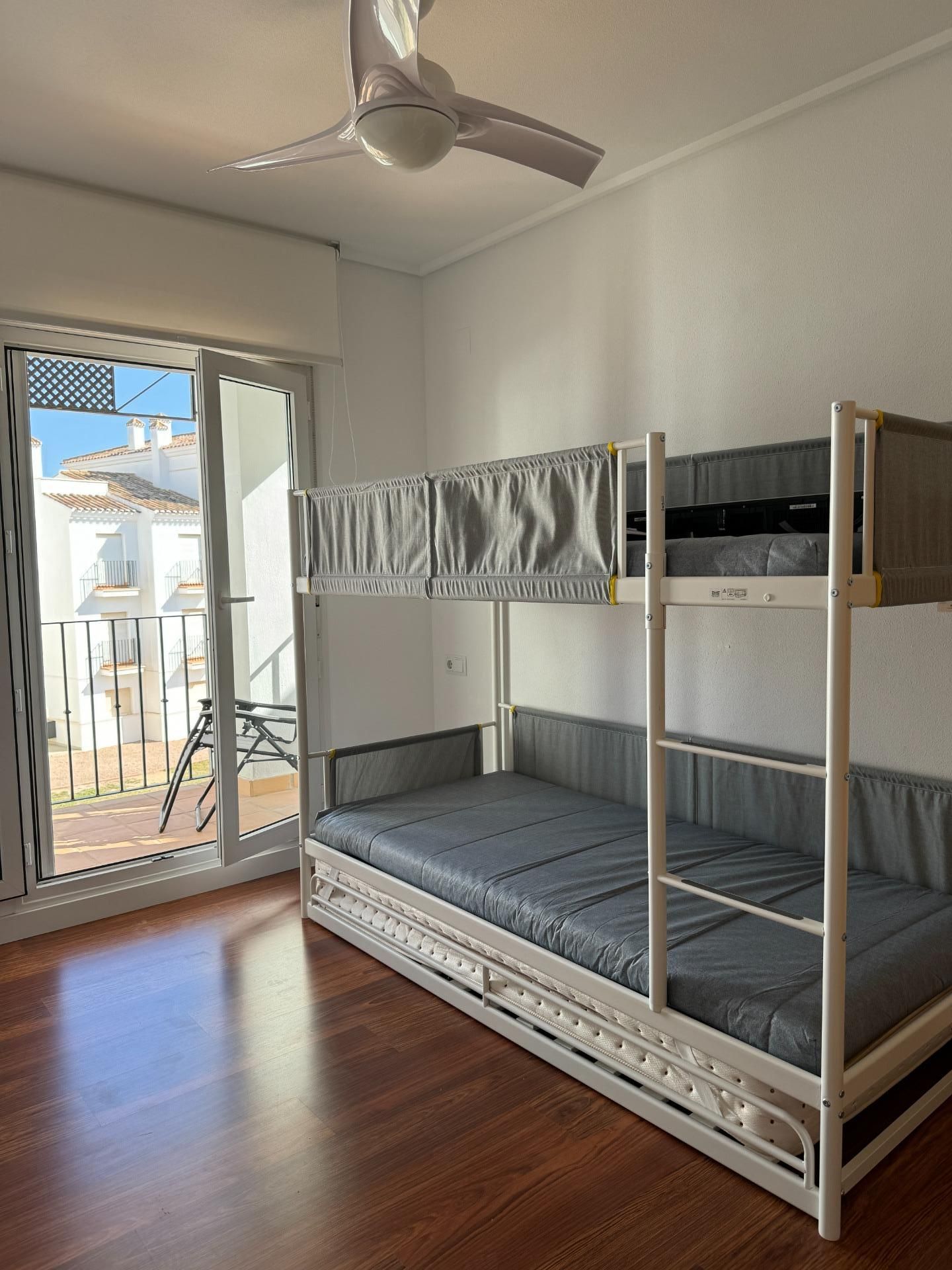 Bedroom of Apartment for sale in  Murcia Capital  with Air Conditioner, Heating and Private garden