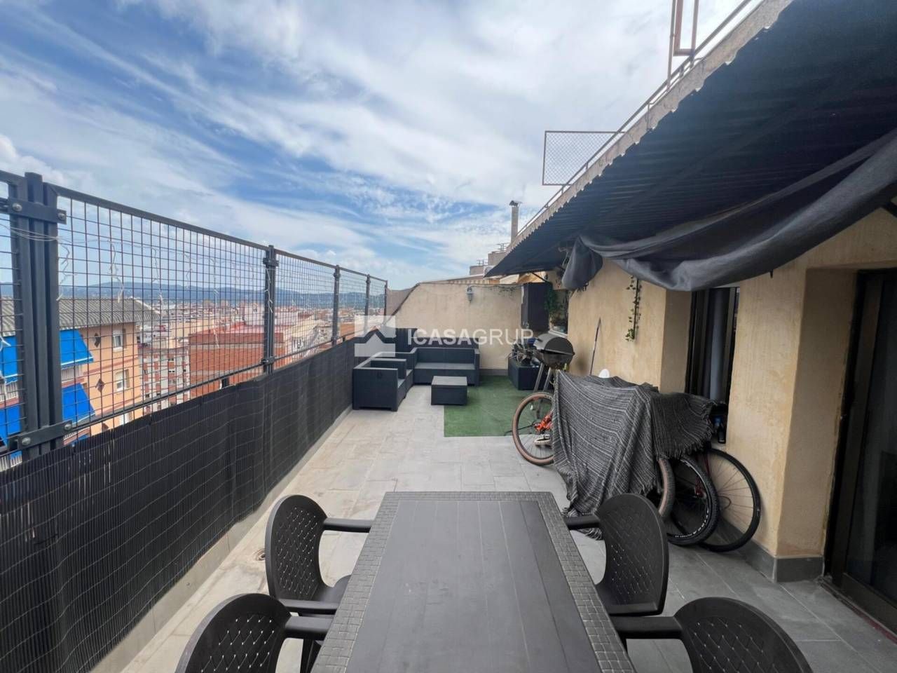 Terrace of Attic for sale in Rubí  with Air Conditioner, Heating and Private garden