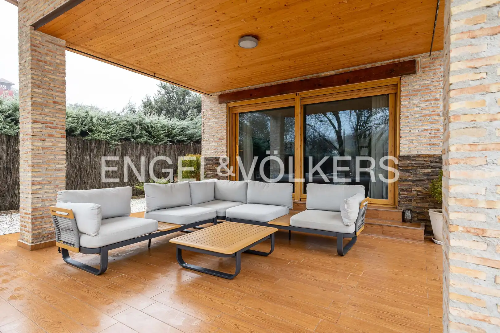Terraza de Casa o chalet en venta en Venturada con Aire acondicionado, Calefacción y Jardín privado
