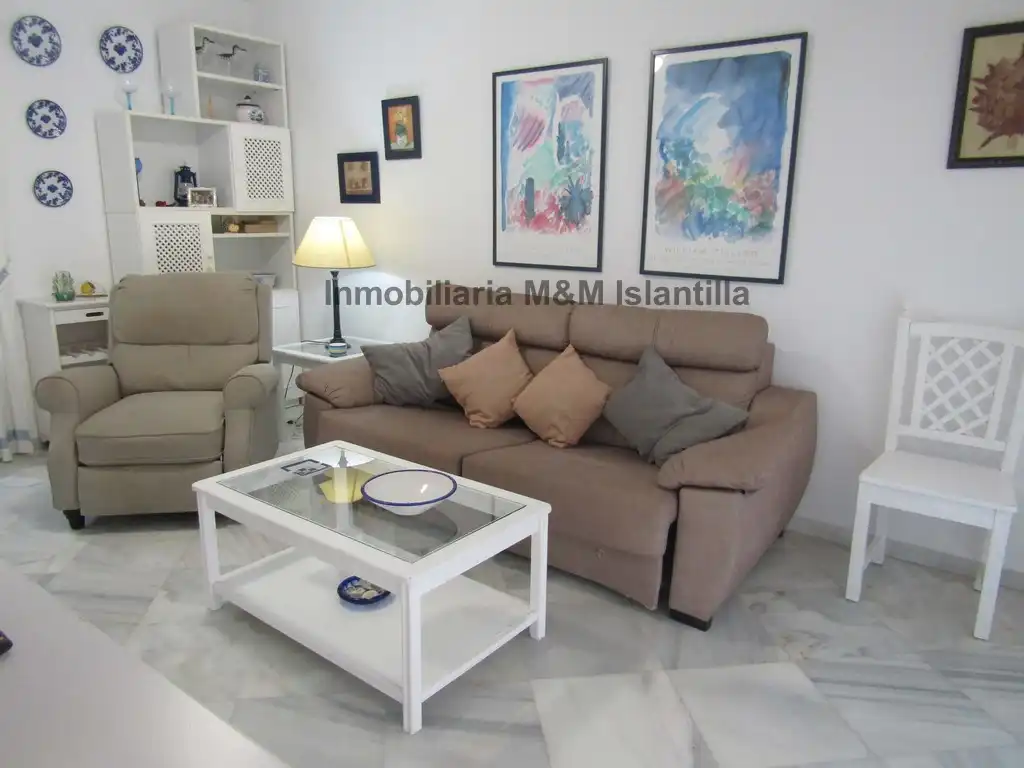 Living room of Apartments for sale in Islantilla  with Air Conditioner, Private garden and Terrace