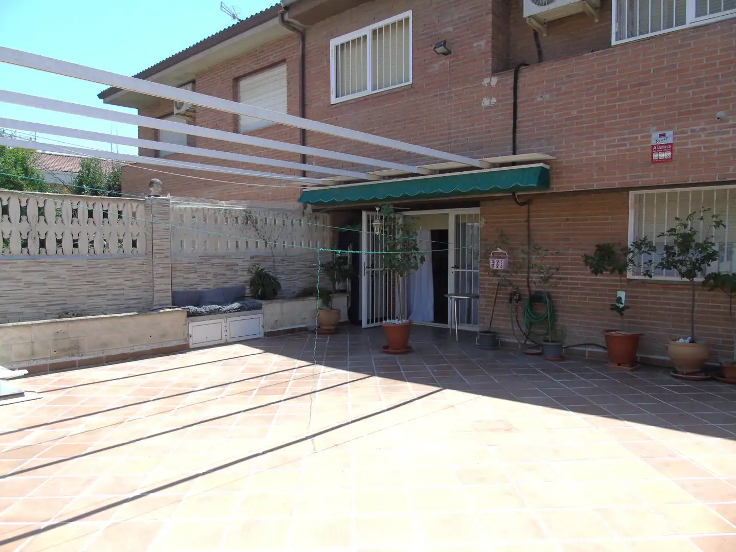 Terrassa de Casa adosada en venda en Getafe amb Aire condicionat, Calefacció i Parquet
