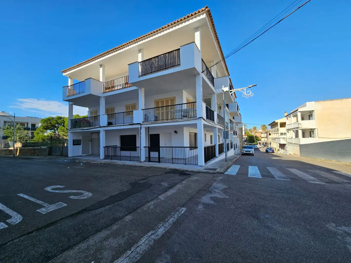 Vista exterior de Planta baja en venta en Ses Salines con Aire acondicionado, Calefacción y Terraza