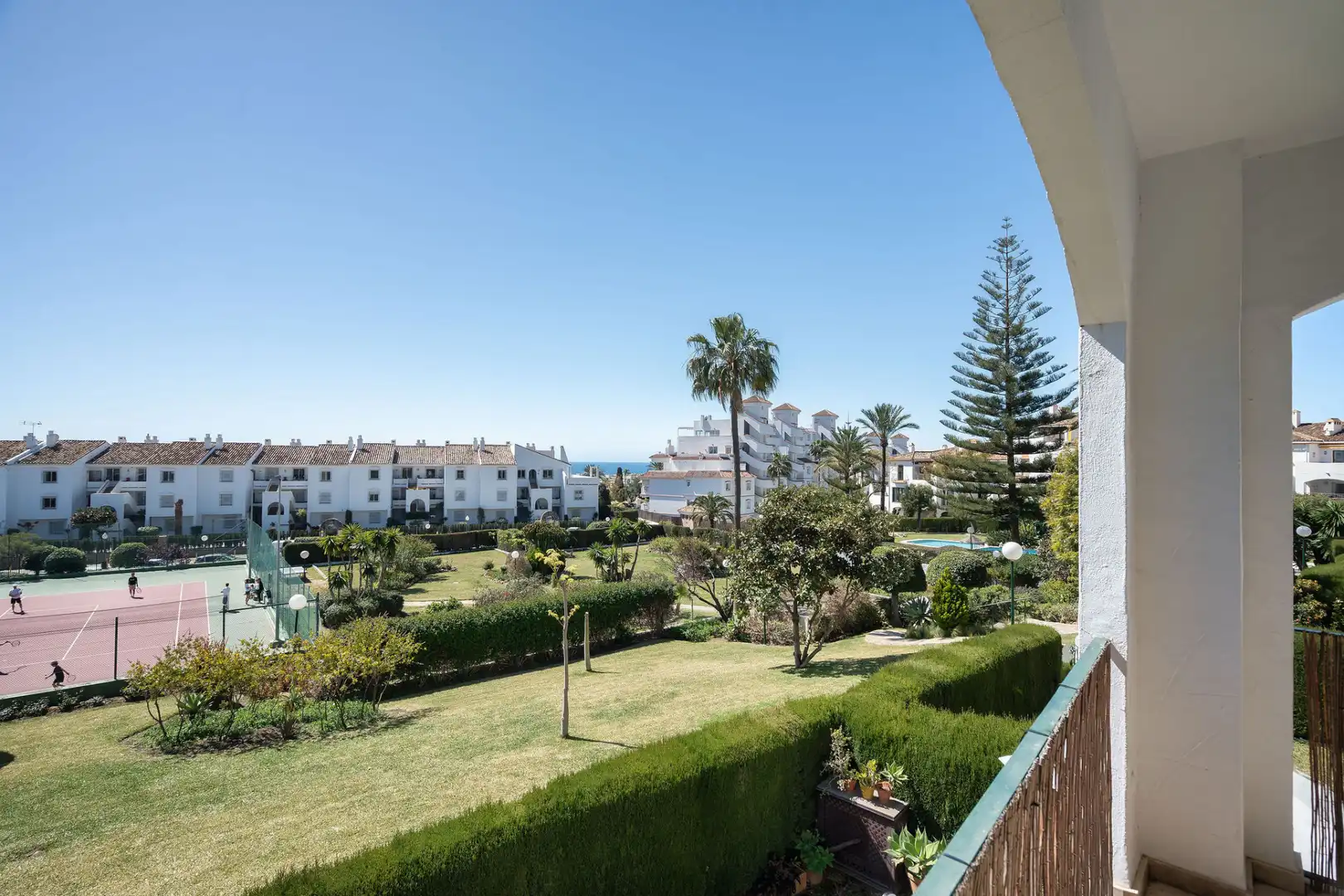 Jardí de Apartament en venda en Marbella amb Aire condicionat, Terrassa i Piscina