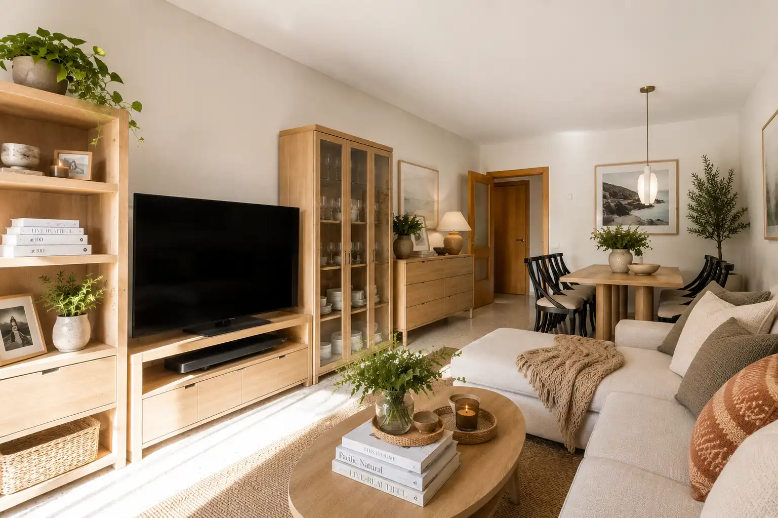Living room of Flat for sale in Barcelona  with Air Conditioner, Heating and Terrace