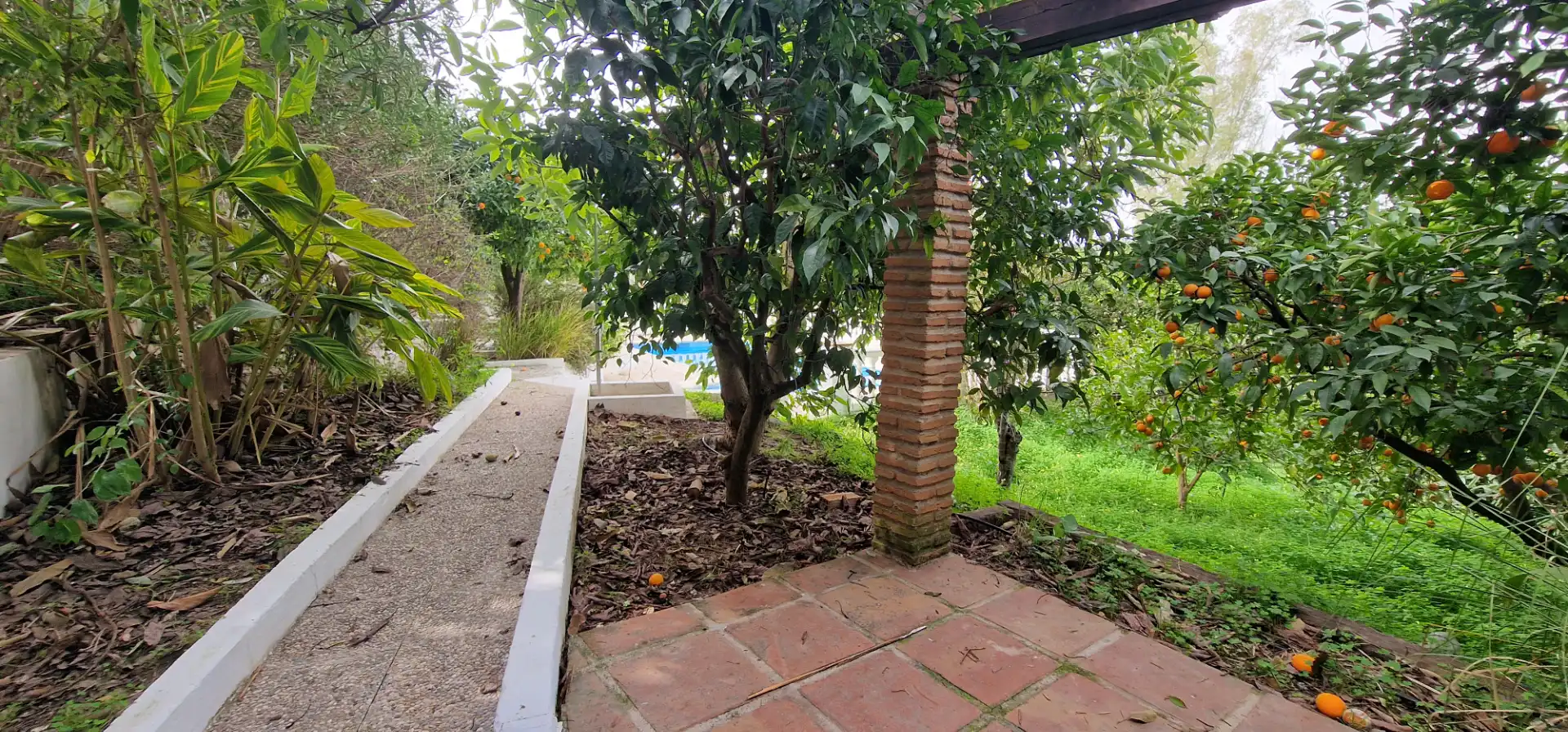 Jardín de Finca rústica en venta en Alhaurín El Grande con Aire acondicionado, Calefacción y Jardín privado