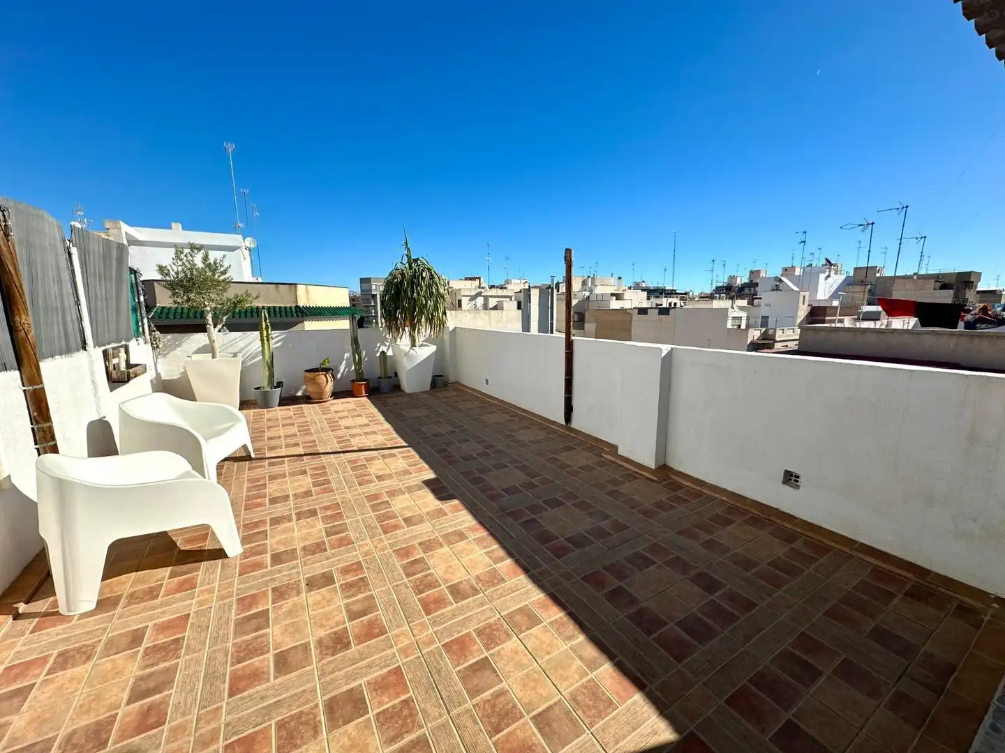 Terraza de Ático en venta en Elche / Elx con Terraza, Amueblado y Balcón