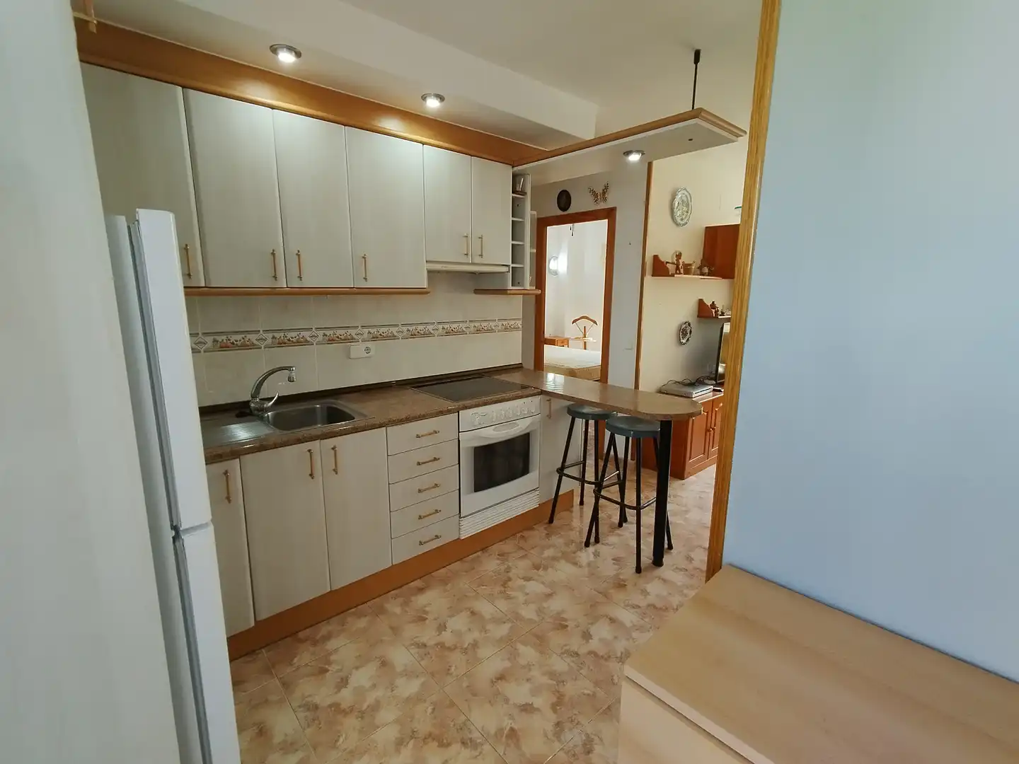 Kitchen of Apartments for sale in Alcanar  with Furnished, Oven and Washing machine