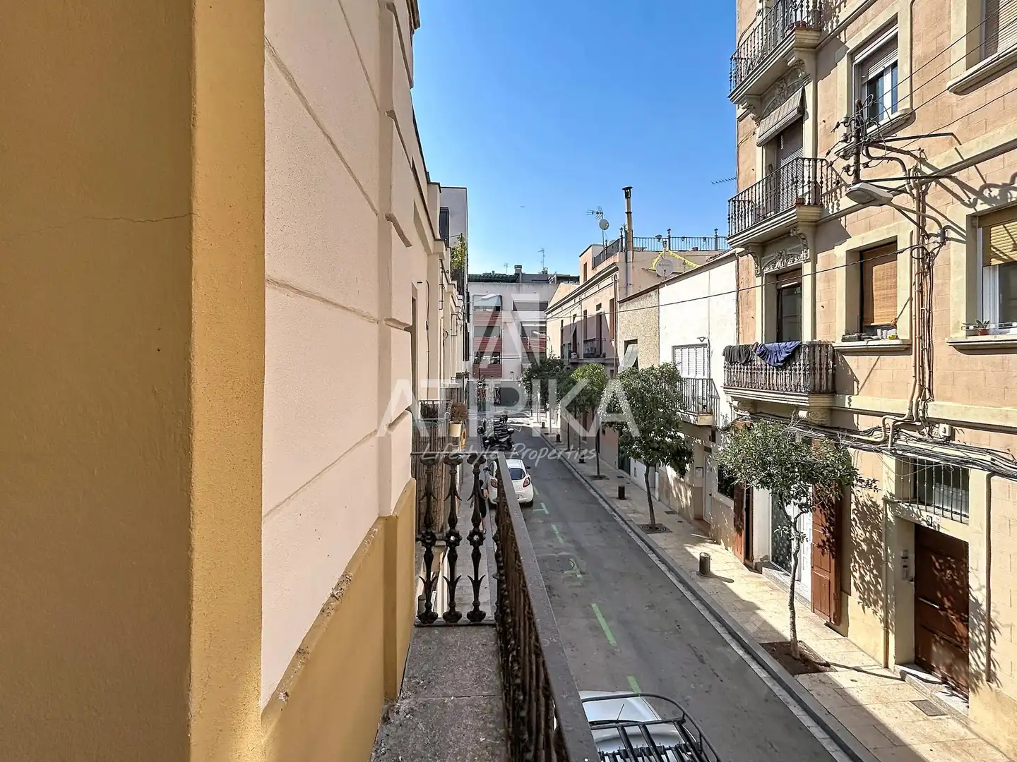 Exterior view of Attic for rent in Barcelona  with Air Conditioner, Parquet flooring and Terrace