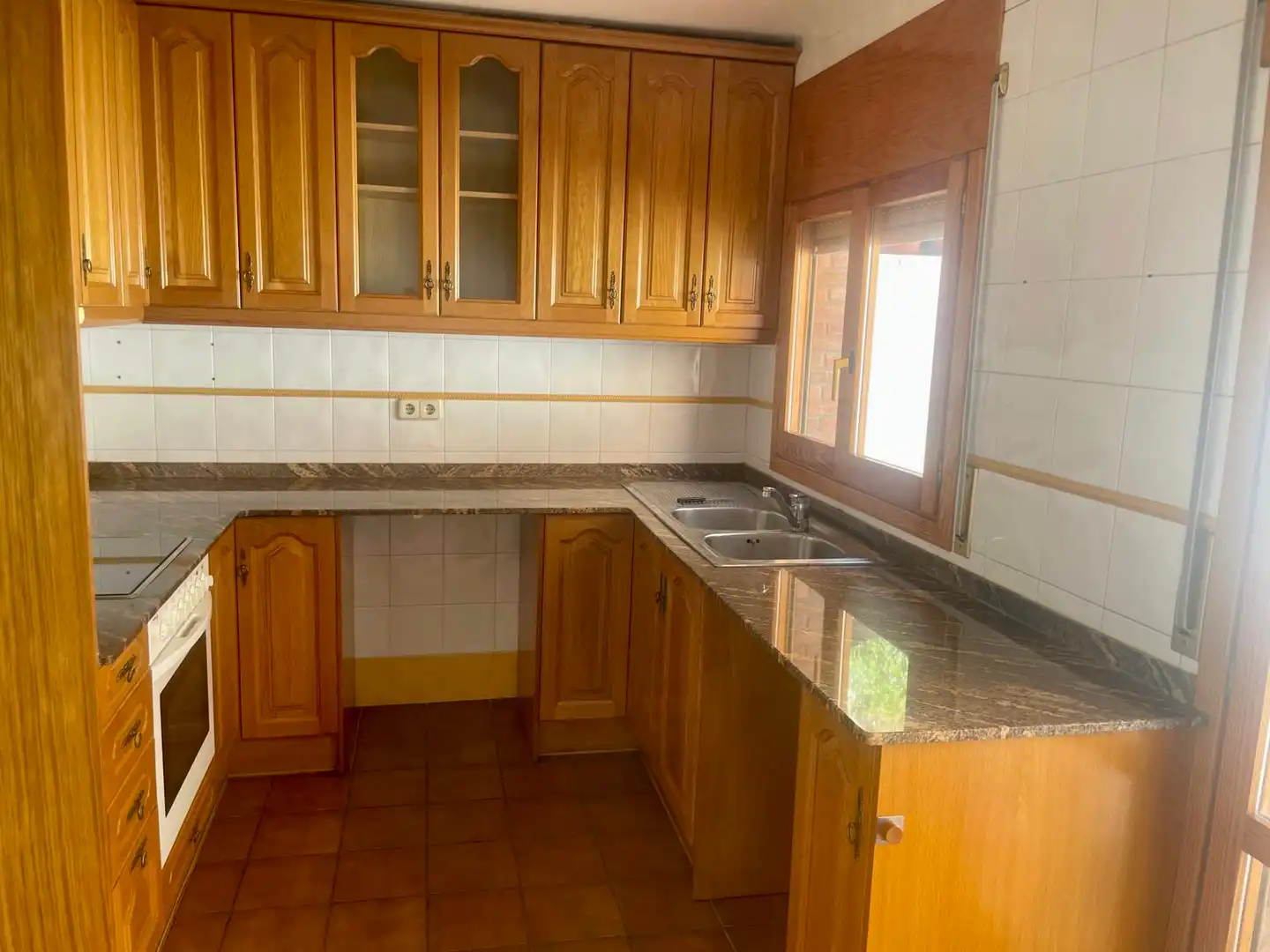Cocina de Casa o chalet de alquiler en Esplugues de Llobregat con Aire acondicionado, Calefacción y Horno