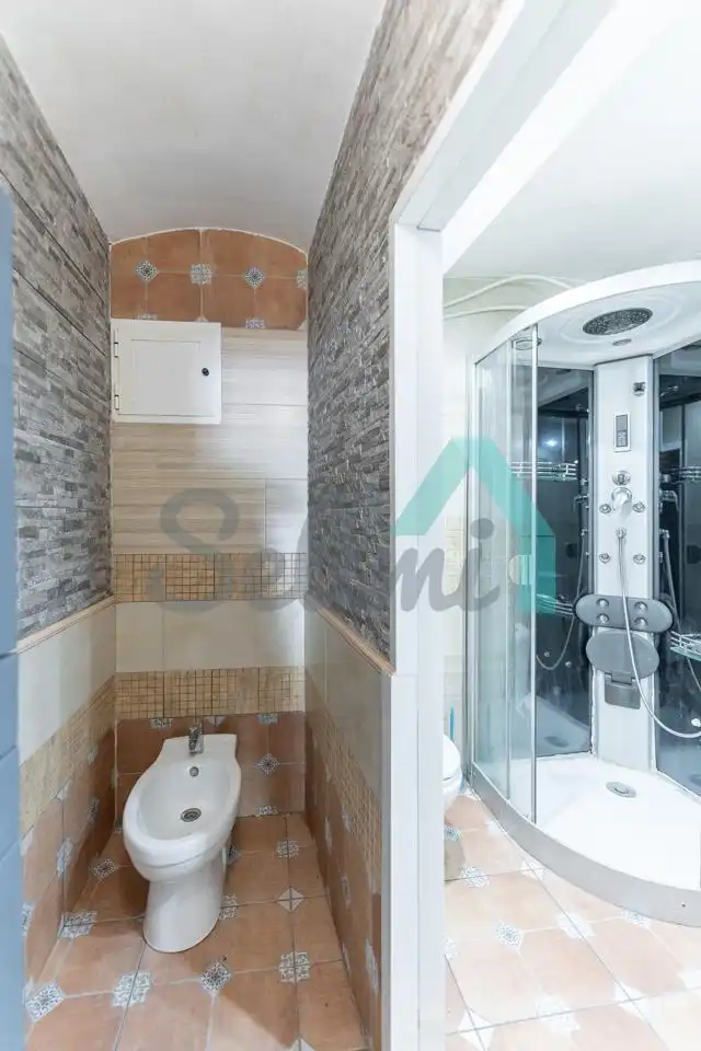 Bathroom of Houses for sale in Coaña  with Heating, Terrace and Furnished