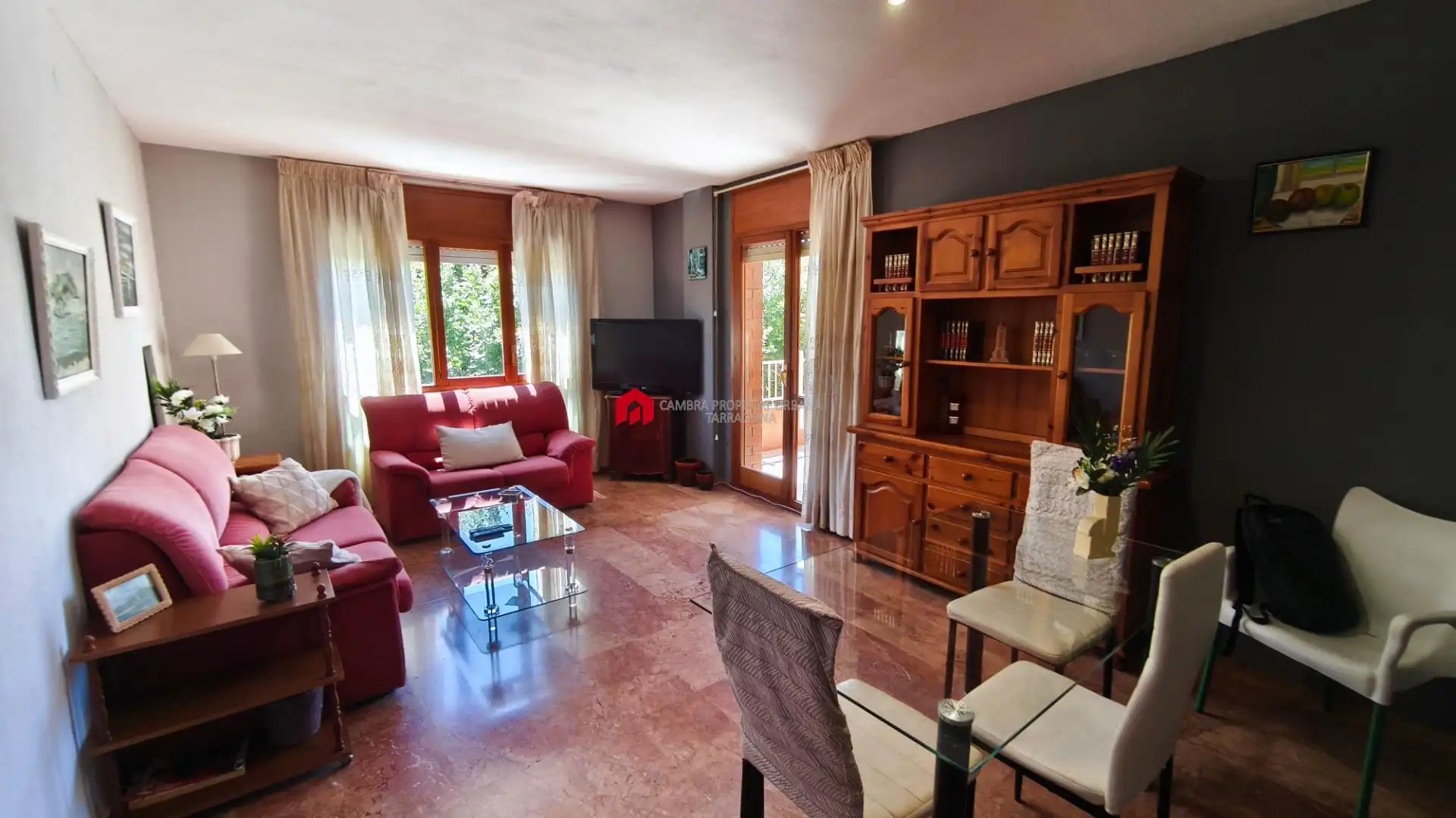 Wohnzimmer von Wohnung zum Verkauf in Tortosa mit Privatgarten, Terrasse und Möbliert
