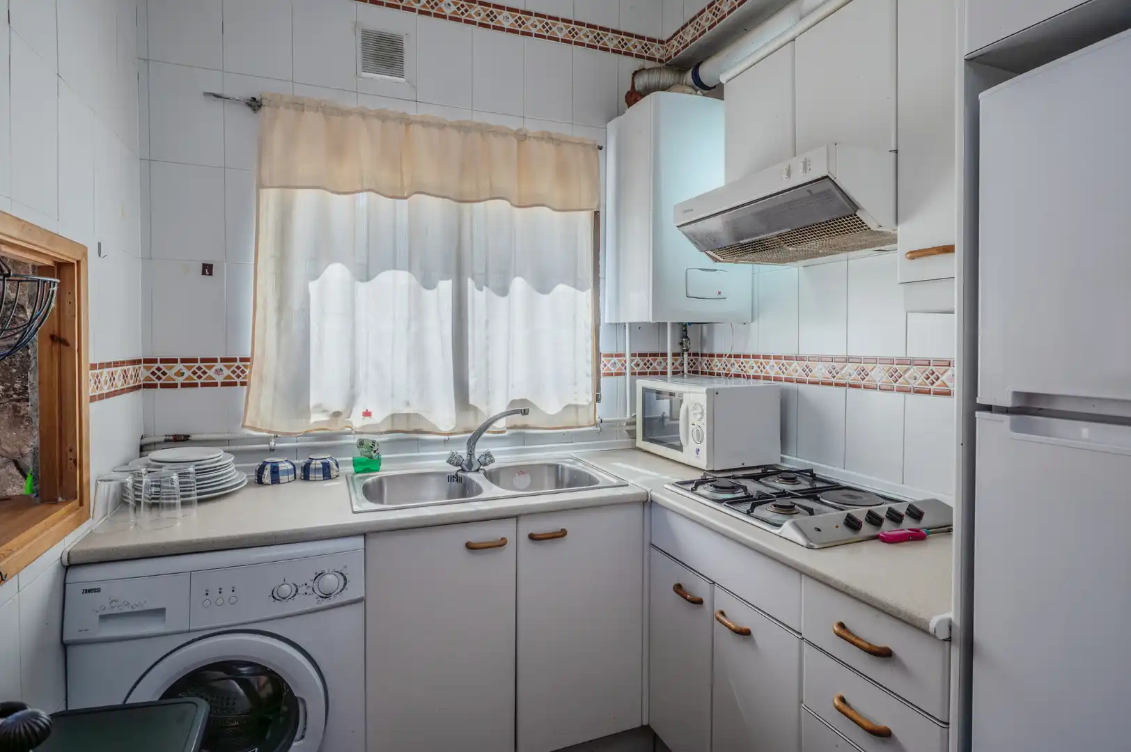 Cocina de Casa o chalet en venta en Santa María de la Alameda con Aire acondicionado, Calefacción y Terraza