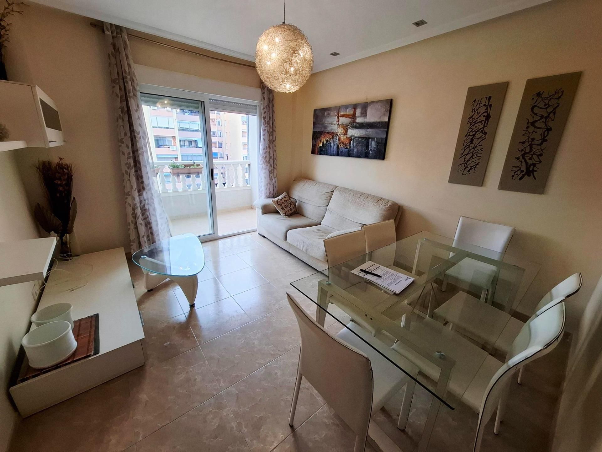 Living room of Flat to rent in Sant Joan d'Alacant  with Storage room, Furnished and Balcony