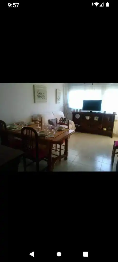 Sala d'estar de Casa adosada en venda en Daroca amb Jardí privat i Balcó
