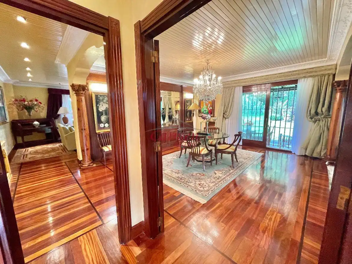 Comedor de Casa o chalet en venta en Loiu con Jardín privado, Terraza y Trastero