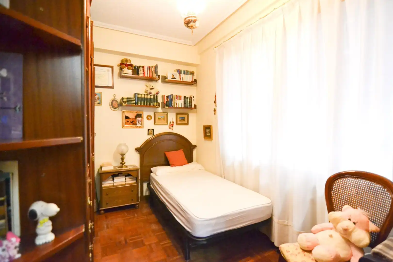 Schlafzimmer von Wohnung zum Verkauf in Madrid mit Heizung und Parkett