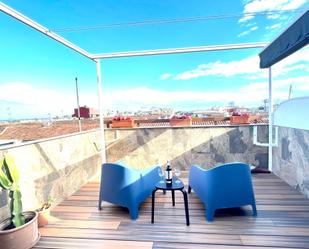 Terrace of Attic to rent in  Barcelona Capital  with Air Conditioner, Terrace and Furnished